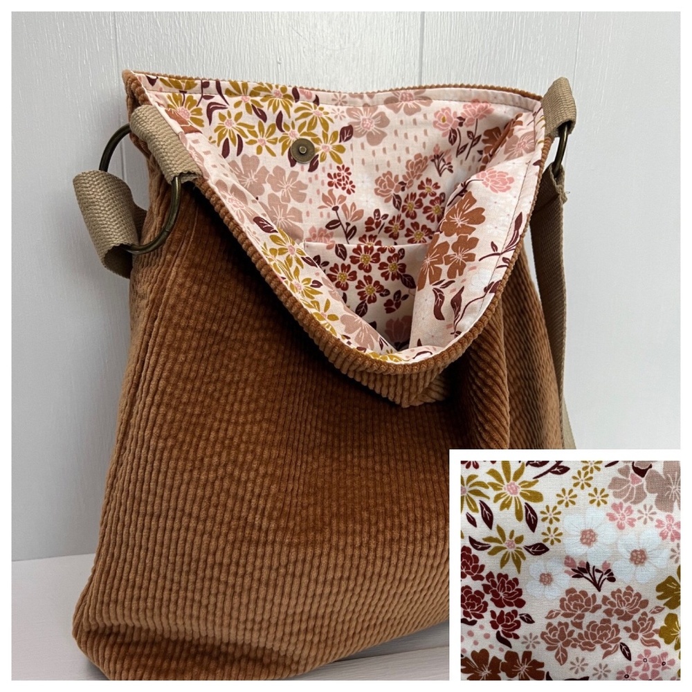 Crossbody Purse, Corduroy Purse